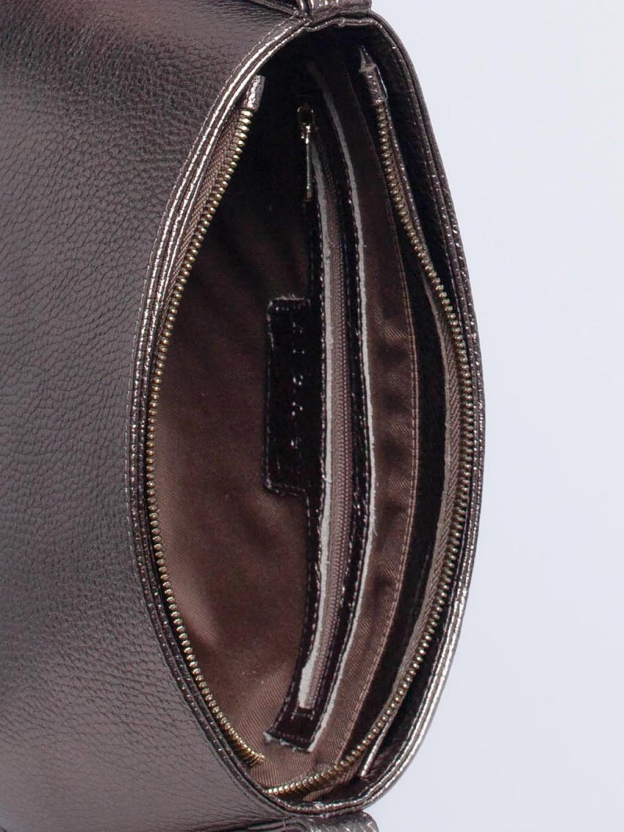 3155LG Сумка женская Бронзовый (бронзовый/натуральная кожа/Richet)