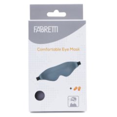 R5275201-3 FABRETTI Маска для сна 100% спандекс (серый/25*8*1,5/спандекс/FABRETTI)