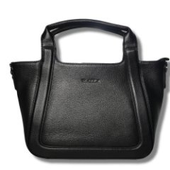 8331К Сумка женская натуральная кожа (черный) (Черный/31*23*10/натуральная кожа/Redmond)