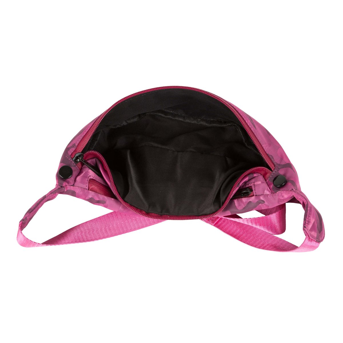 П0141-17 (Pink) сумка поясная молодежная текстиль (Розовый/22*11*8/полиэстер/Polar)