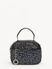 678 51/01 Сумка женская тестиль (т,серая) (темно-серый/23*16*9/текстиль/S.Lavia)