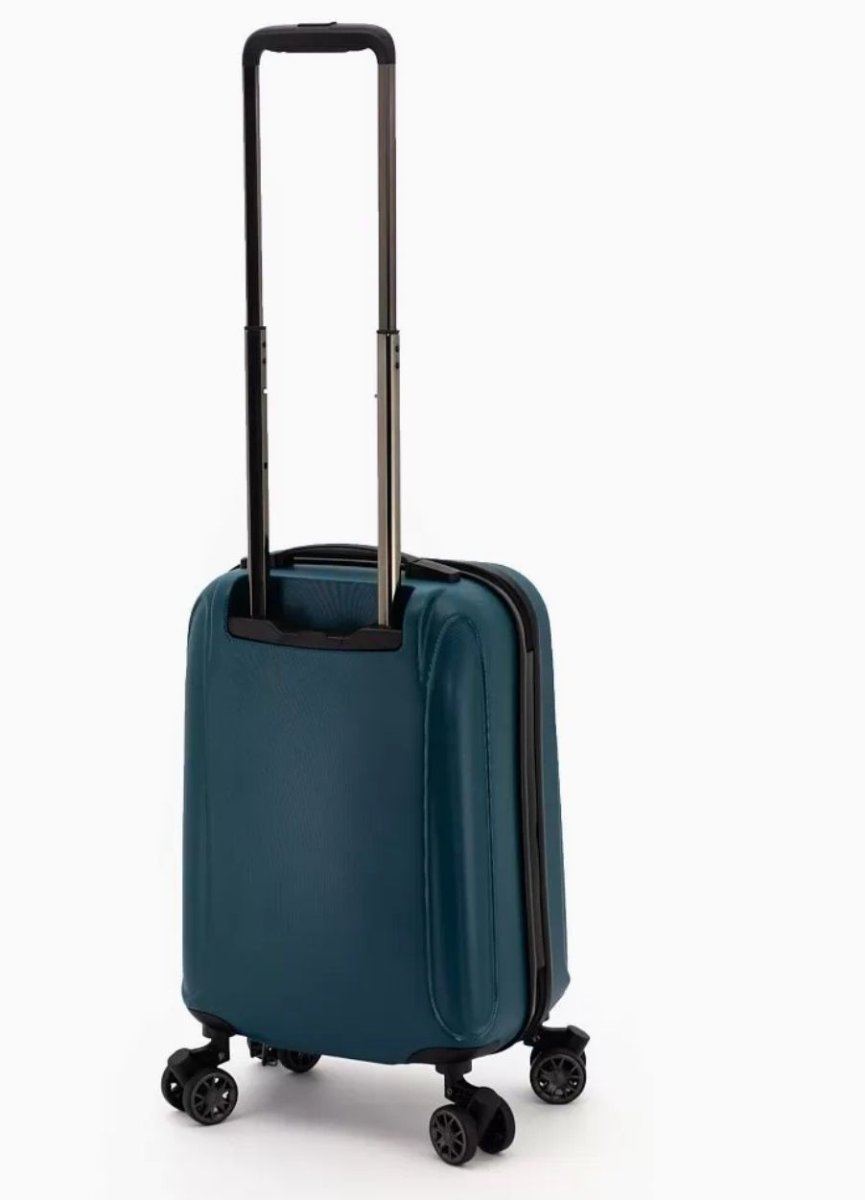 07E-025-420 Чемодан 4-х колесный (Синий/35*55*23,5/поликарбонат/S/2,7 кг/36 литров)