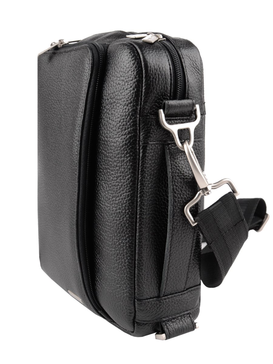 66512 Сумка МЭТЬЮ DEERSKIN кожа черный (Черный/21*24*7/натуральная кожа/R.Blake)