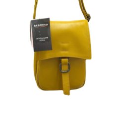 8608К Сумка женская натуральная кожа (yellow) (жёлтый/14*19*6/натуральная кожа/Redmond)