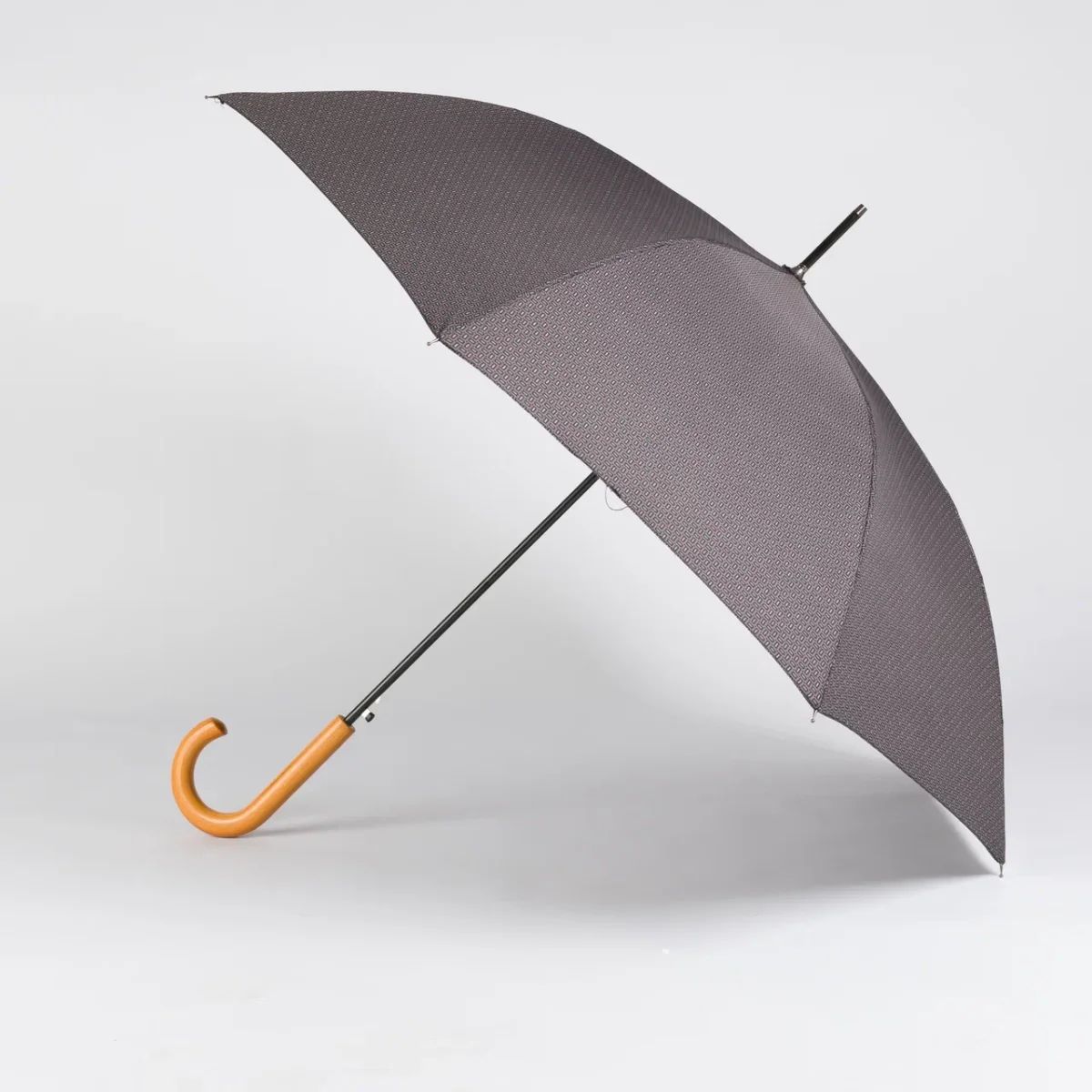 RT-31641 Зонт мужской, трость, полуавтомат, П-Э (однотонный/8-58/эпонж/Jonas Hanway)