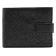 1155 Портмоне мужское F/ BLACK 001 (Черный/11*9*1/натуральная кожа/CANGURIONE)