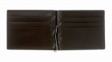 32006-3-5402D Brown Зажим для денег (Malgrado) (коричневый/11,5*8,5*0,8/натуральная кожа/Malgrado)