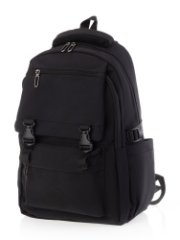 211 РЮКЗАК ТКАНЬ (чёрный) (Черный/28*42*14/полиэстер/Redmond)