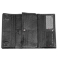 1146-45 Портмоне женское KARYA (Черный/19*10*3/натуральная кожа)