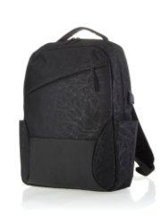 851 РЮКЗАК ТКАНЬ (чёрный) (Черный/полиэстер/Redmond)