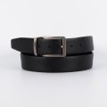 SARATOV01-J-01 Ремень мужской (чёрный) (Черный/110-130 см/натуральная кожа/Jonas Hanway)