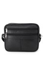 102-82124-1 Сумка мужская кожа (Пеллекон) (черный/25*20*6,5/натуральная кожа/PELLECON)