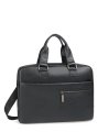 HL 11-603115 Сумка мужская натуральная кожа (А4) (черный) (черный/38*28*6,5/натуральная кожа/Hogerland)
