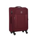 NE2020-24-4 Чемодан 4-х колесный 100% полиэстер FABRETTI  (Бордовый/43*66*27/полиэстер/M)