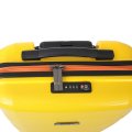 EN6520-24-76 FABRETTI Чемодан 4-х колесный 100% полипропилен (Жёлтый/45*66*26/полипропилен/M/FABRETTI)