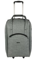 М-7301 Сумка на колесах катионик серый  (серый/55*26*35/полиэстер/NTL Continent)