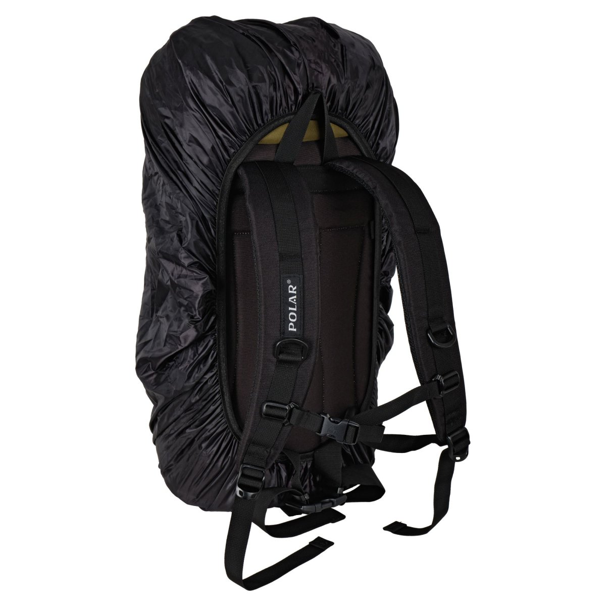 17012 чехол для рюкзака текстиль большой XL (черный/52*83*17/полиэстер/70 литров/Polar)