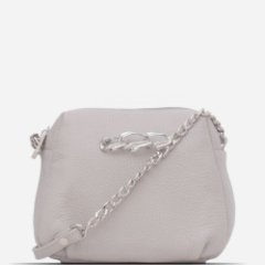 2502LN Сумка женская Серый (Серый/18*13*6/натуральная кожа)