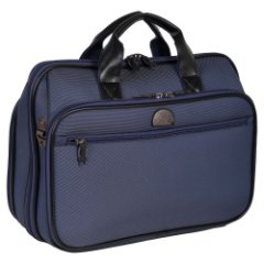 7047 (синий) малый портфель текстиль (Синий/40*28*13/полиэстер/1,05 кг/15 литров/Polar)