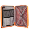 EN9520-28-6 Чемодан 4-х колесный 100% полипропилен FABRETTI (Оранжевый/51*77*31/полипропилен/L/FABRETTI)