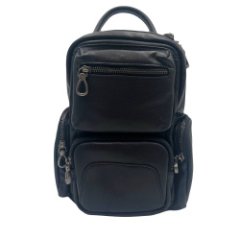 1616 Сумка-рюкзак мужская натуральная кожа (17*29*9/натуральная кожа/Hogerland)