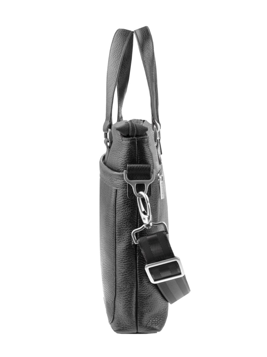 43424 Сумка RONALD DEERSKIN кожа (черный) (Черный/38*26,5*4,5/натуральная кожа/R.Blake)