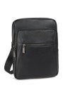 HL 11-605115 Сумка мужская натуральная кожа (черный) (черный/21*27*5/натуральная кожа/Hogerland)