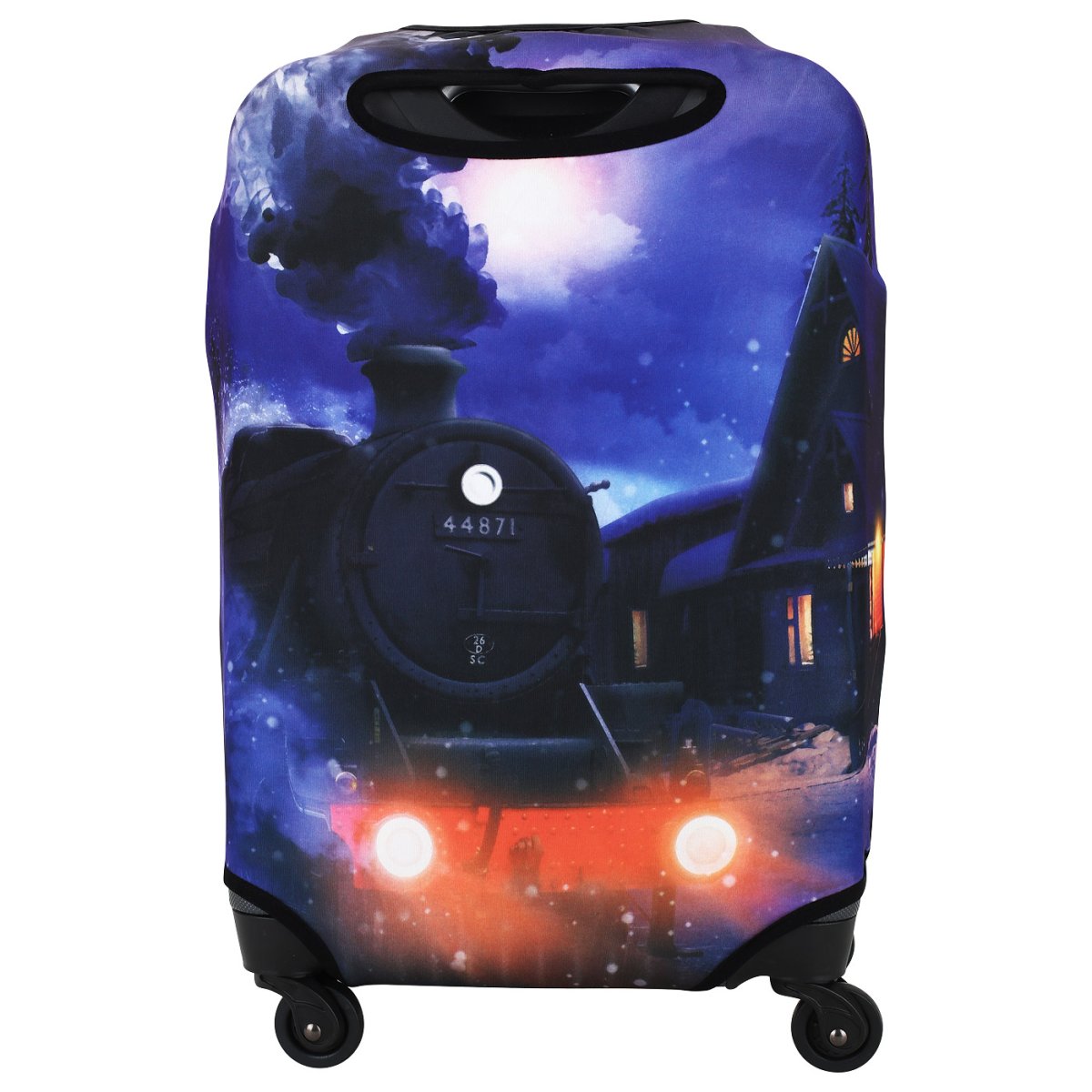 EBHZJM06-M Чехол для чемоданов Steamtrain (M/полиэстер/Eberhart)