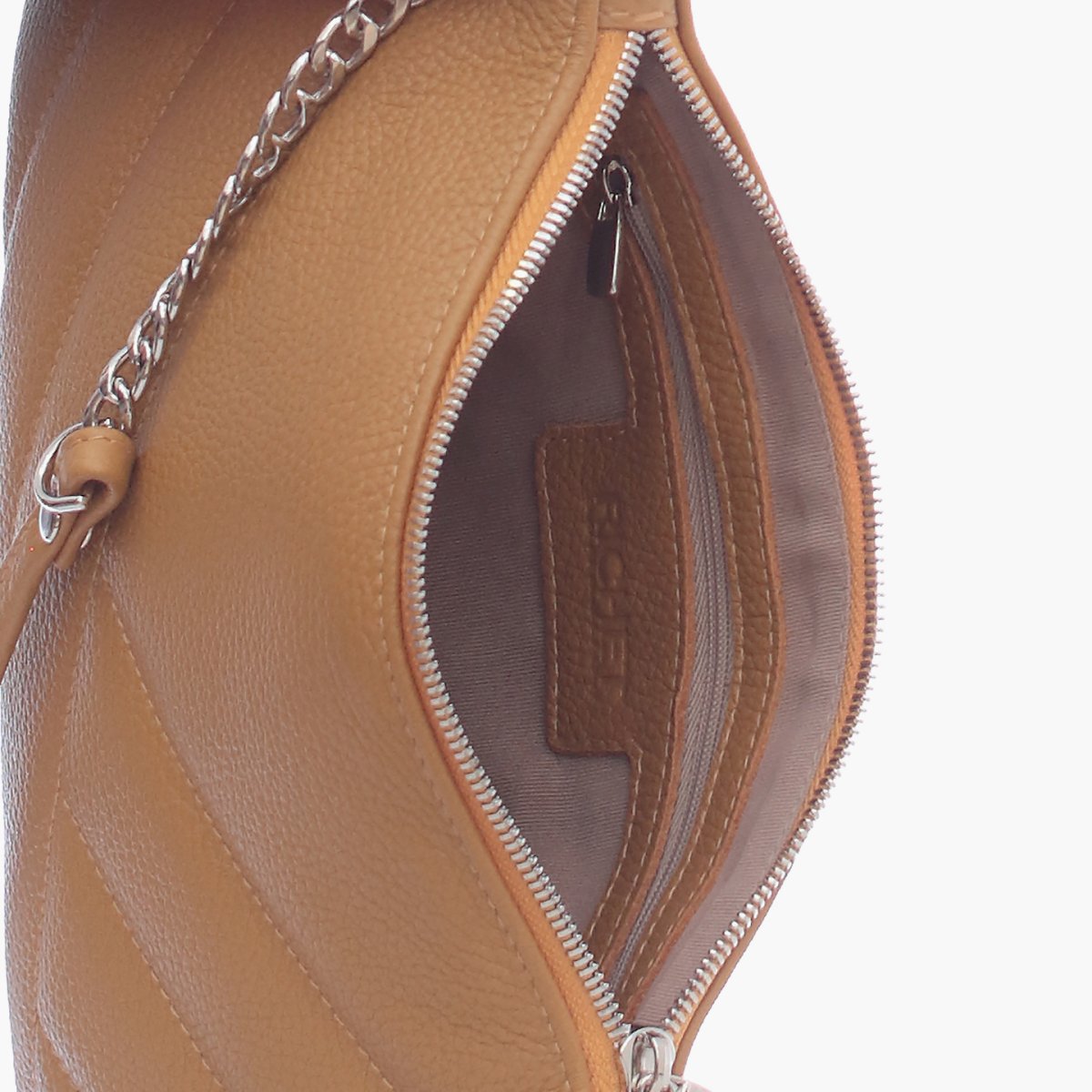 3132LN Сумка женская Охра (Жёлтый/26*18*6/натуральная кожа/Richet)