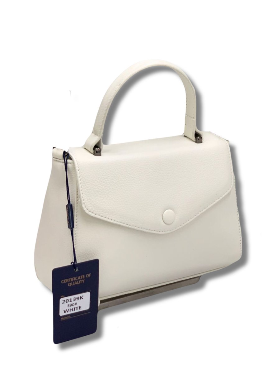 20139К Сумка женская натуральная кожа (белый) (Белый/22*15*9/натуральная кожа/Redmond)