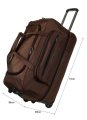 М-5801 Сумка на колесах St-wash коричневый (коричневый/74*38*36/полиэстер/NTL Continent)