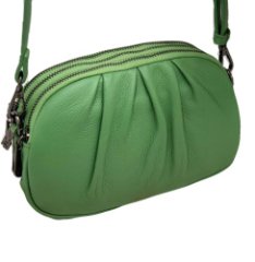 907К Сумка женская кожа (зелёный) (Зелёный/21*15*7/натуральная кожа/Redmond)