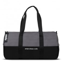 2-316 Сумка дорожная (ПЭ/серо-черный) (Черный/серый/50*30*30/полиэстер/ANTAN)