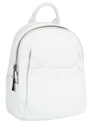 186К Рюкзак женский натуральная кожа (белый) (Белый/26*30*10/натуральная кожа/Redmond)