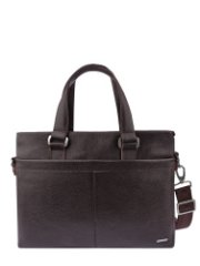 46887 Сумка RONALD DENVER кожа шоколад (Коричневый/38*26,5*4,5/натуральная кожа/R.Blake)