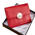 44021-602 Red Кошелек Vienza (красный/11*9,5*3/натуральная кожа/Vienza)