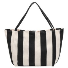 HBKB15-2 FABRETTI Сумка жен. хлопок (Черный/38*32*24/хлопок 100%)