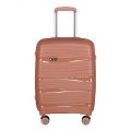 PP-801 Чемодан розовое золото M (Розовый/39*58*24/полипропилен/M/Across)