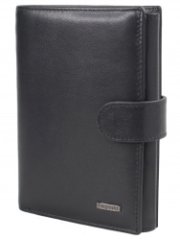 54006-3-55D Black Портмоне (Malgrado) (черный/10*14*2,5/натуральная кожа/Malgrado)