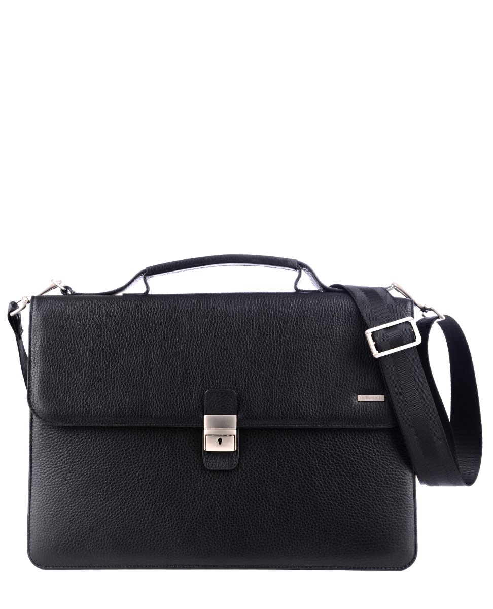 53425 Портфель MARK DEERSKIN кожа черный (Черный/натуральная кожа/R.Blake)