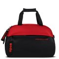 2-168 Сумка дорожная (Сатин/красно-черный) (Красный/чёрный/43*31*29/текстиль/ANTAN)