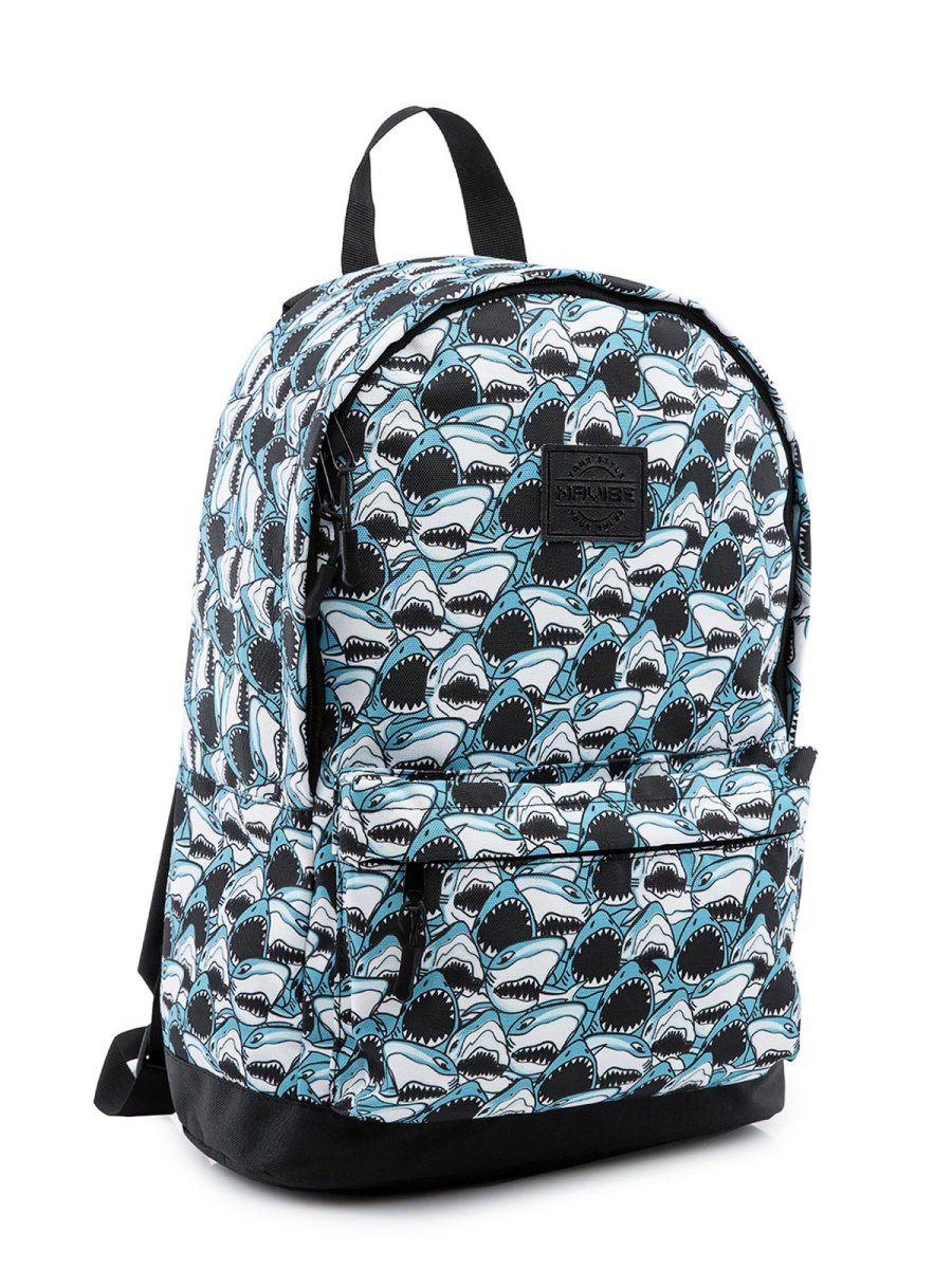 V06M-02 001 104 Рюкзак текстиль (голубой) (Голубой/27*39*13/текстиль/NaVibe)