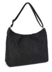 HL 31-554115 Сумка женская текстиль/экокожа (черный) (черный/37*30*13,5/текстиль/экокожа/Hogerland)