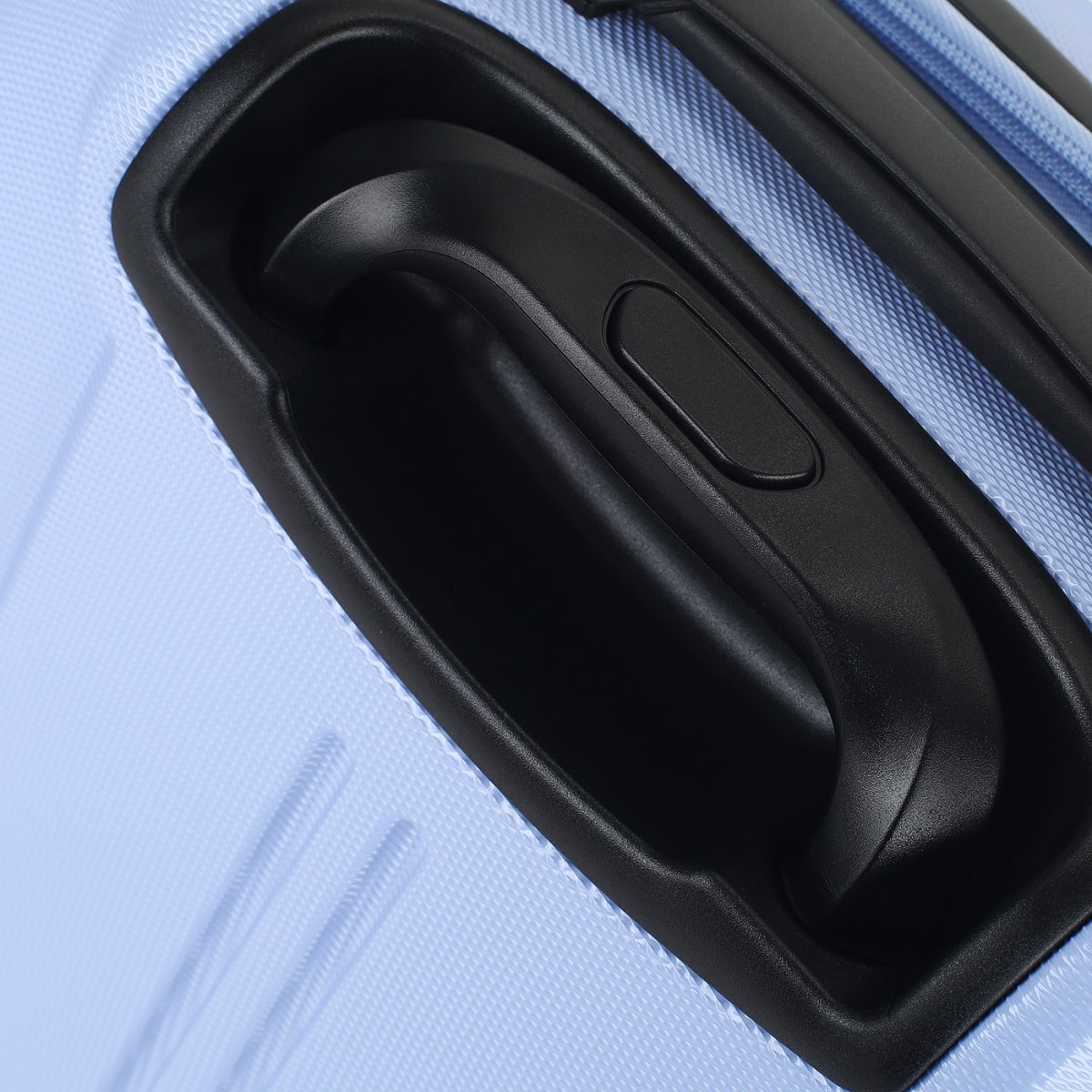 03L-032-420 Чемодан 4-х колесный (Голубой/34*55*24/полипропилен/S/2,2 кг/42 литра/Eberhart)