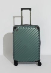 41H-023-428 Чемодан 4-х колесный (Зелёный/51*77*31/L/полипропилен/4,1 кг/119 литров/Eberhart)
