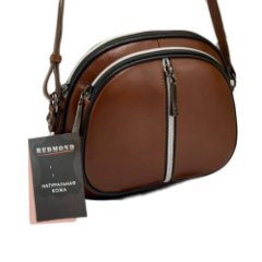 517К Сумка женская натуральная кожа (brown) (Коричневый/25*20*10/натуральная кожа/Redmond)