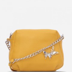 2502LN Сумка женская Желтый (Жёлтый/18*13*6/натуральная кожа/Richet)