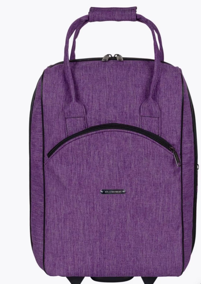 М-7318 Сумка на колёсах катионик фиолетовый (фиолетовый/47*29*22/полиэстер/NTL Continent)