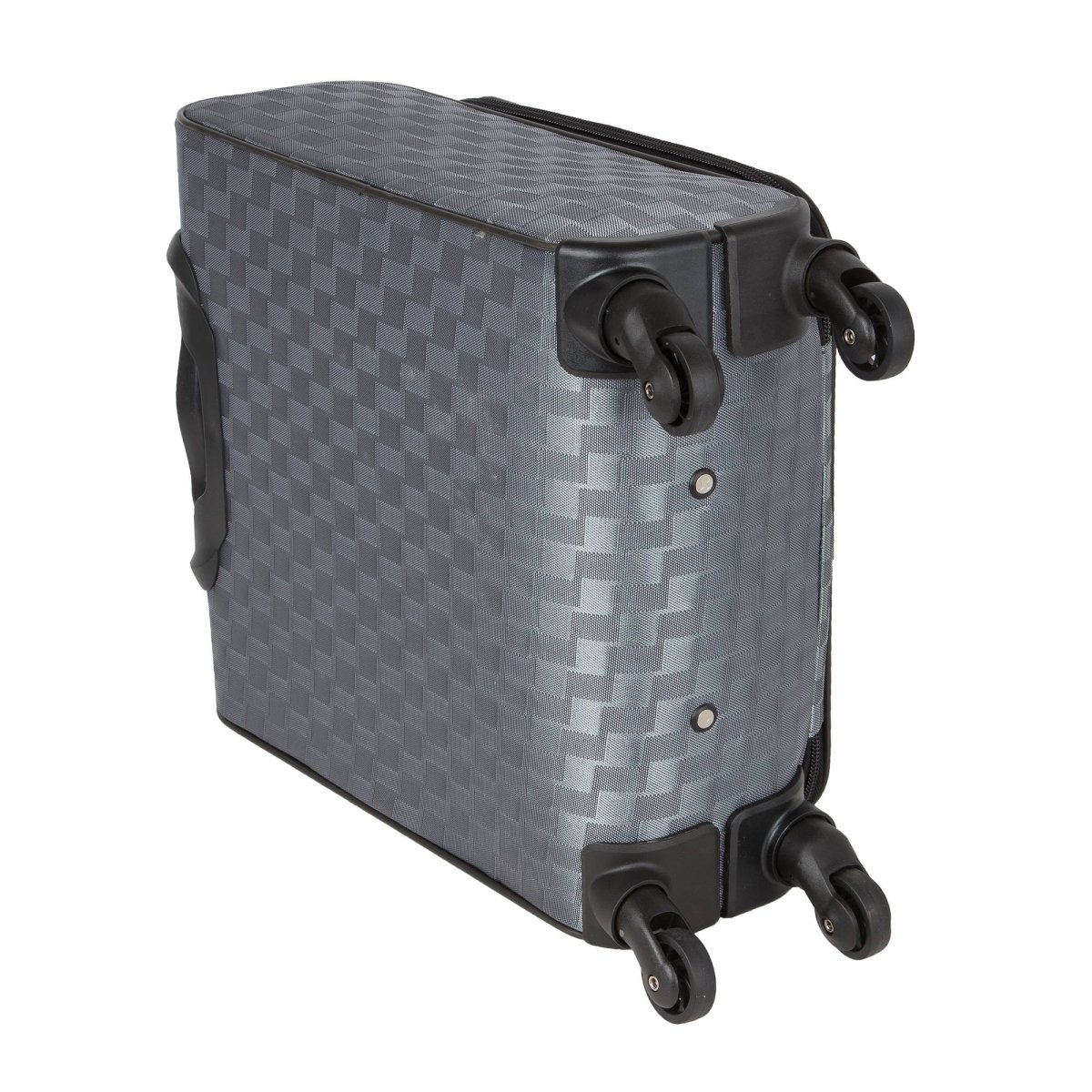 П7106 (черный) сумка Пилотнов.дубл.метал.каркас 4 колеса (Черный/38*51*19/полиэстер/S/2,55 кг/36 литров)