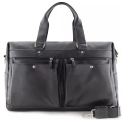 964 Сумка дорожная (черный) (Черный/58*32*22/Экокожа/Redmond)